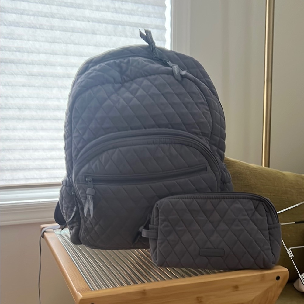 Vera Bradley Floral Interior Backpack